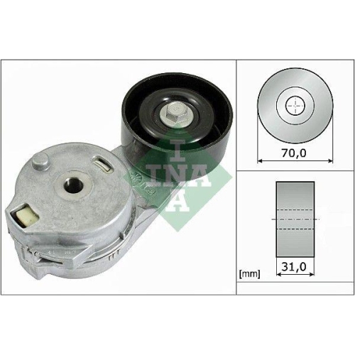 Riemenspanner Keilrippenriemen Schaeffler Ina 534 0548 10 für Audi Seat Skoda VW