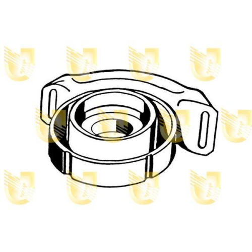 Lagerung Gelenkwelle Unigom 381017 f&uuml;r Mercedes Benz Mercedes Benz