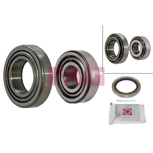 Radlagersatz Schaeffler Fag 713 6191 00 f&uuml;r Mitsubishi Hyundai Hinterachse