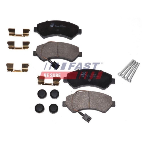 Bremsbelagsatz Scheibenbremse Fast FT29158 f&uuml;r Fiat Citro&euml;n Peugeot Opel