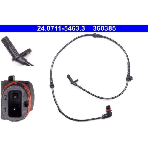 Sensore N° Giri Ruota Ate 24-0711-5463-3 per Mercedes Benz Mercedes Benz