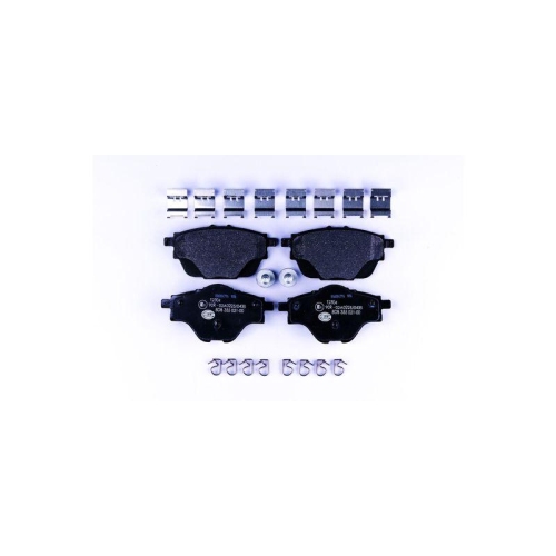 Bremsbelagsatz Scheibenbremse Hella 8DB 355 021-001 f&uuml;r Citro&euml;n Opel Peugeot Amc