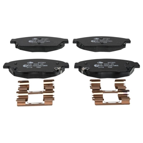 Bremsbelagsatz Scheibenbremse Ate 13-0460-7263-2 für Opel Vauxhall Chevrolet