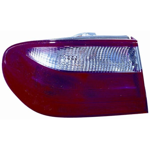 R&Uuml;CKLICHTEINHEIT RECHTER MERCEDES E-KLASSE 2000 WEISS/ROSIERTER LIMOUSINE. E