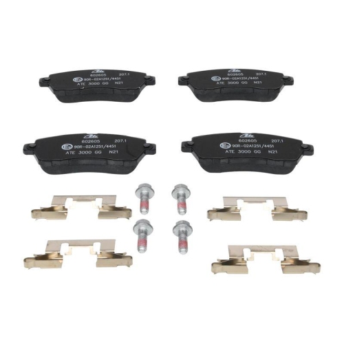 Bremsbelagsatz Scheibenbremse Ate 13-0460-2605-2 für Ford Vorderachse