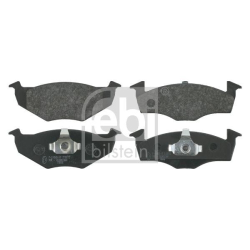 Bremsbelagsatz Scheibenbremse Febi Bilstein 16044 f&uuml;r Seat Skoda VW Vorderachse