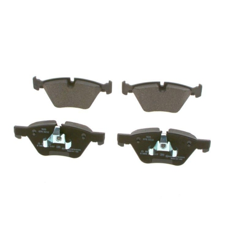 Bremsbelagsatz Scheibenbremse Bosch 0986494117 f&uuml;r Bmw Vorderachse