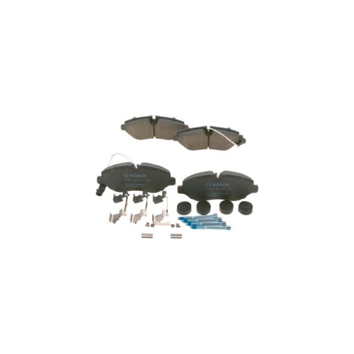Bremsbelagsatz Scheibenbremse Bosch 0986494334 f&uuml;r Nissan Renault Vorderachse