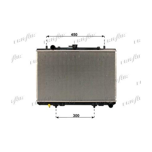 K&uuml;hler Motork&uuml;hlung Frigair 0116.3035 f&uuml;r Mitsubishi