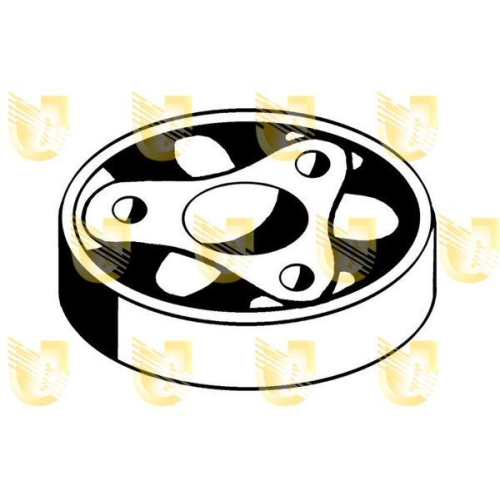 Schwingungstilger Gelenkwelle Unigom 381024 f&uuml;r Mercedes Benz Mercedes Benz