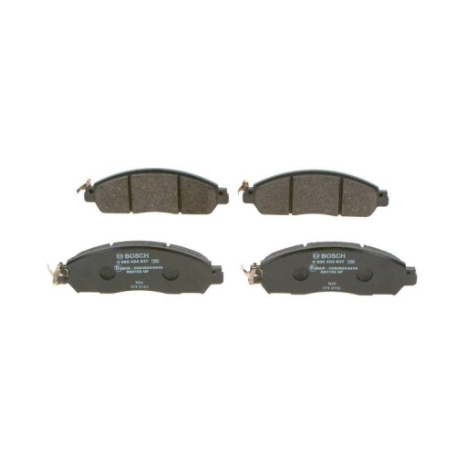 Brake Pad Set Disc Brake Bosch 0986424837 for Nissan Renault Front Axle