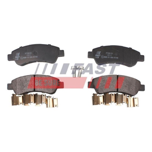 Bremsbelagsatz Scheibenbremse Fast FT29131 f&uuml;r Citro&euml;n Peugeot Fiat Hinterachse