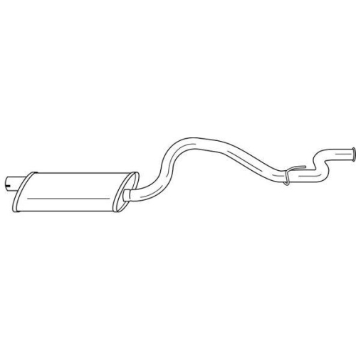 Endschalld&auml;mpfer Sigam 26629 f&uuml;r Ford