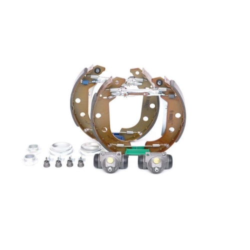 Bremsbackensatz Bosch 0204114203 Kit Superpro f&uuml;r Citro&euml;n Peugeot Hinterachse