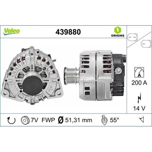 Alternator Valeo 439880 Valeo Origins New Oe Technology for Mercedes Benz