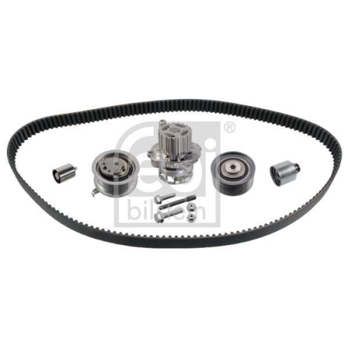 Wasserpumpe + Zahnriemensatz Febi Bilstein 45117 f&uuml;r Audi Seat Skoda VW