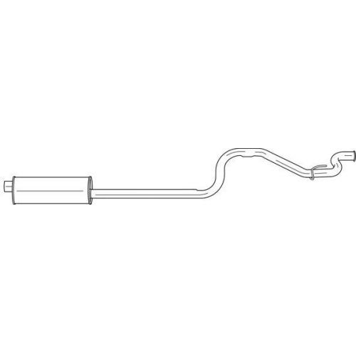 Endschalld&auml;mpfer Sigam 26630 f&uuml;r Ford
