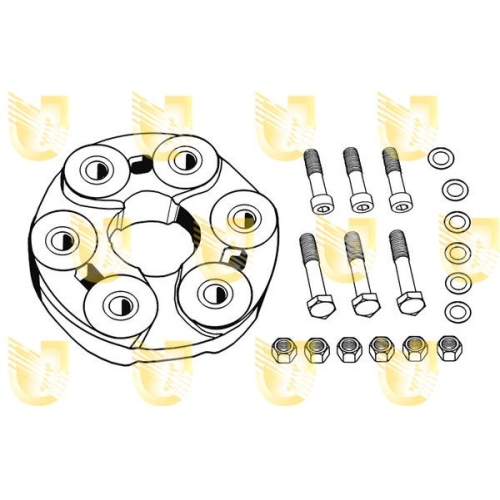 Gelenk Gelenkwelle Unigom 381034 für Mercedes Benz Mercedes Benz Mercedes Benz