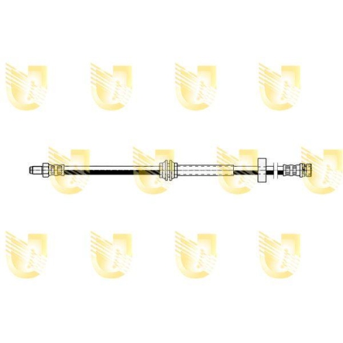 Bremsschlauch Unigom 377737 für Ford Hinten