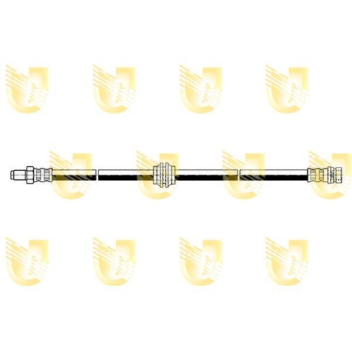Bremsschlauch Unigom 377751 für Ford Hinten