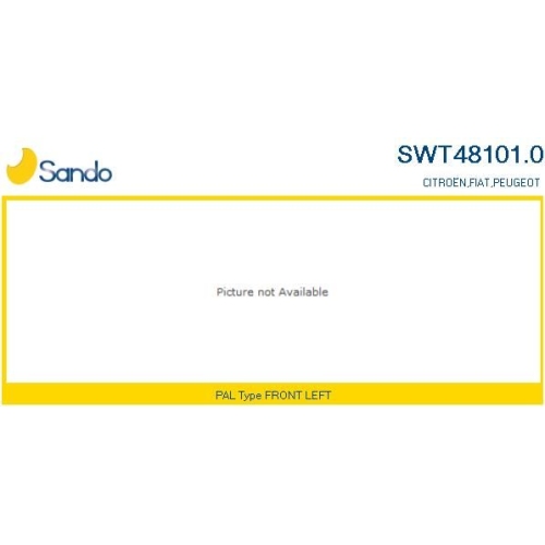 Wischergestänge Sando SWT48101.0 für Fiat Citroën/peugeot Vorne