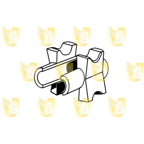 Reparatursatz Stabilisatorlager Unigom 391090 für Peugeot Vorderachse Beidseitig