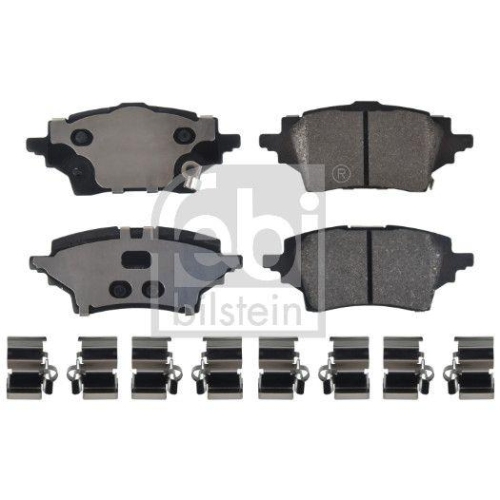 Bremsbelagsatz Scheibenbremse Febi Bilstein 180129 f&uuml;r Mazda Suzuki Toyota