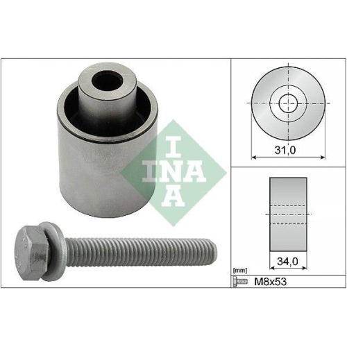 Umlenk /führungsrolle Zahnriemen Schaeffler Ina 532 0833 10 für Subaru