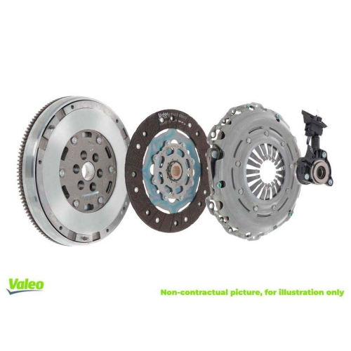 Kupplungssatz Valeo 837565 Komplettkit Dmf (csc) Mit Hocheffizienter Kupplung VW
