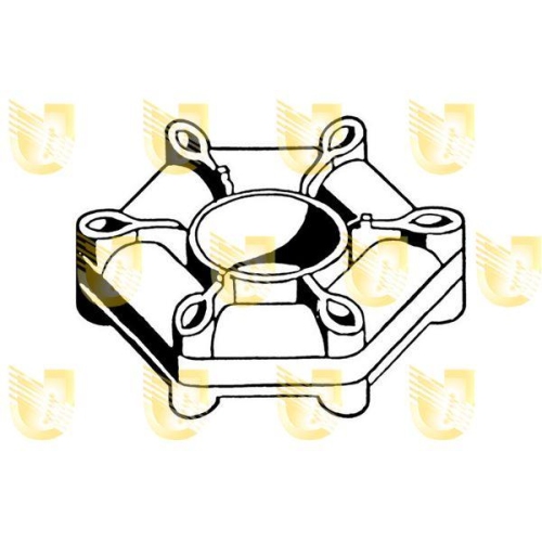 Gelenk Gelenkwelle Unigom 382001 für Alfa Romeo Vorne