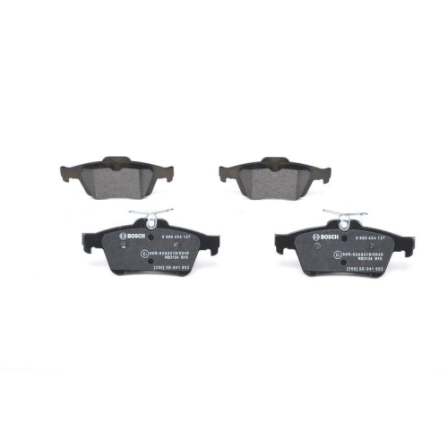 Bremsbelagsatz Scheibenbremse Bosch 0986494127 f&uuml;r Citro&euml;n Ford Jaguar Mazda