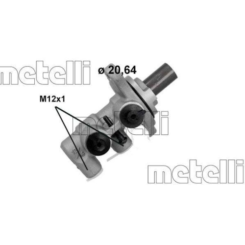 Hauptbremszylinder Metelli 05-1241 f&uuml;r Kia