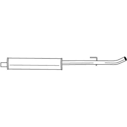 Mittelschalld&auml;mpfer Sigam 11421 f&uuml;r Fiat Mitte