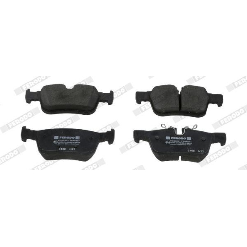 Bremsbelagsatz Scheibenbremse Ferodo FDB5241 Premier Eco Friction f&uuml;r Volvo