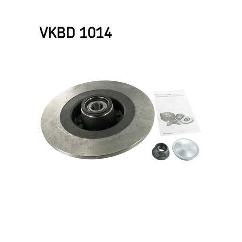 Bremsscheibe Skf VKBD 1014 f&uuml;r Renault Hinterachse