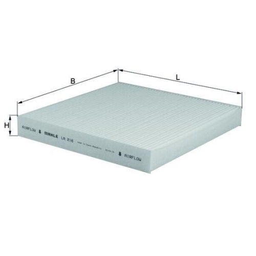 Filter Innenraumluft Mahle LA 216 f&uuml;r Honda Acura