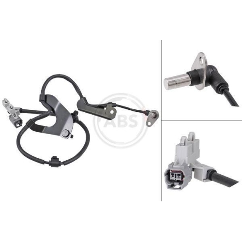 Sensor Raddrehzahl A.b.s. 30012 f&uuml;r Isuzu Vorderachse Links