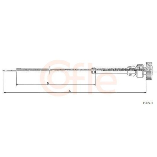 Starterzug Cofle 1905.1 f&uuml;r Fiat Seat Yugo