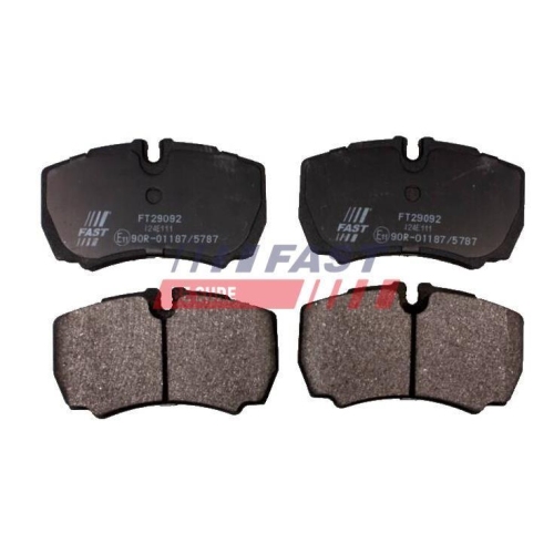 Bremsbelagsatz Scheibenbremse Fast FT29092 f&uuml;r Ford Iveco Hinterachse