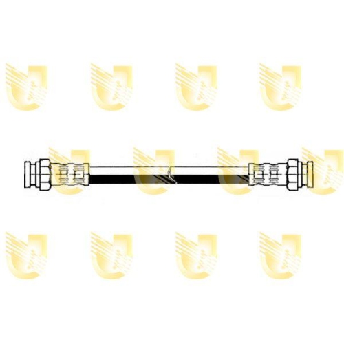 Bremsschlauch Unigom 378980 für Renault Hinten