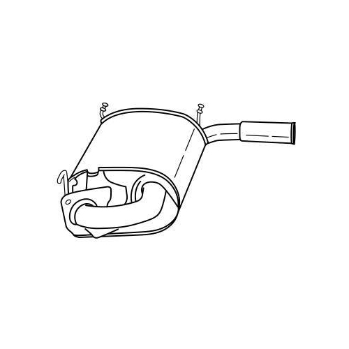 Endschalld&auml;mpfer Sigam 34602 f&uuml;r Mazda
