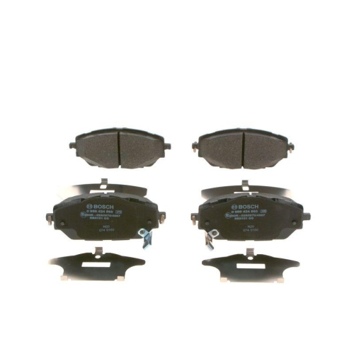 Bremsbelagsatz Scheibenbremse Bosch 0986424865 f&uuml;r Toyota Hinterachse