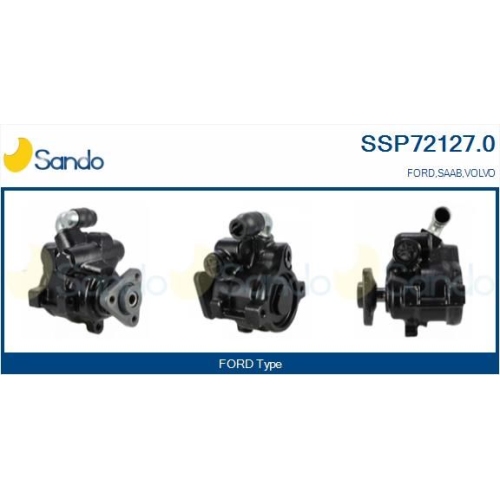 Hydraulikpumpe Lenkung Sando SSP72127.0 f&uuml;r Ford F&uuml;r Fahrzeuge Ohne Klimaanlage