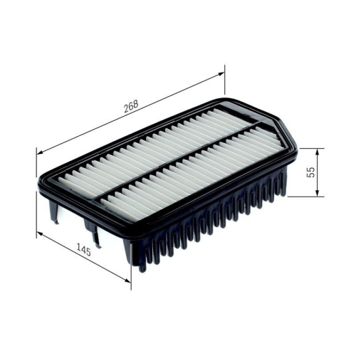 Servicekit 3 Filter Bosch f&uuml;r HYUNDAI i30 KIA CEE'D PRO sxu+5 Liter &Ouml;l 5w30