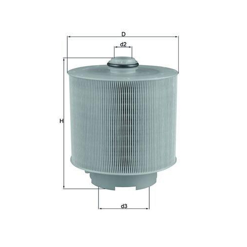Luftfilter Mahle LX 1006/2D f&uuml;r Audi VW Cupra