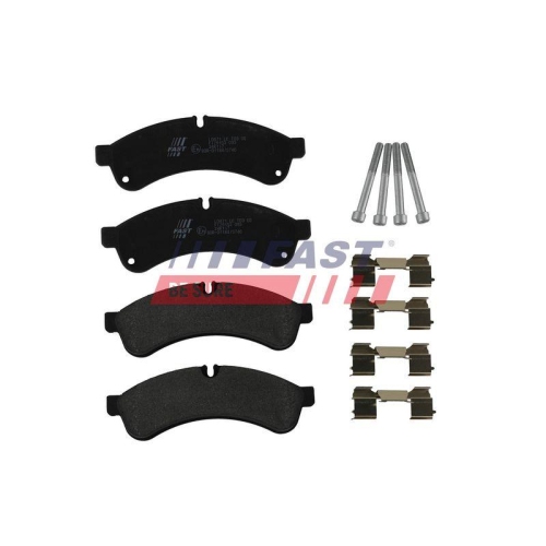 Bremsbelagsatz Scheibenbremse Fast FT29153 f&uuml;r Hyundai Iveco Hinterachse