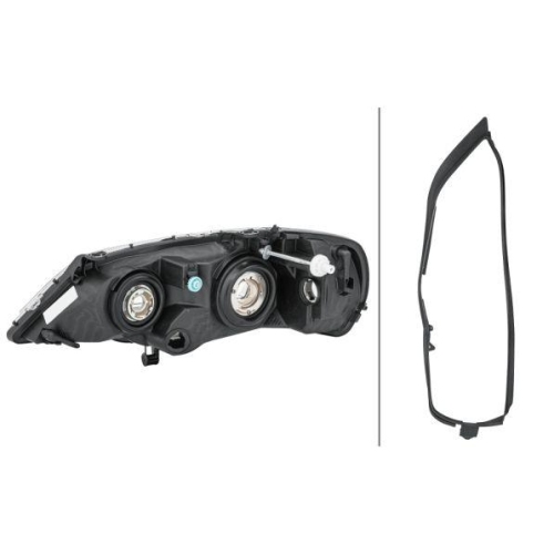 Hauptscheinwerfer Hella 1EG 007 640-321 f&uuml;r Opel General Motors Rechts