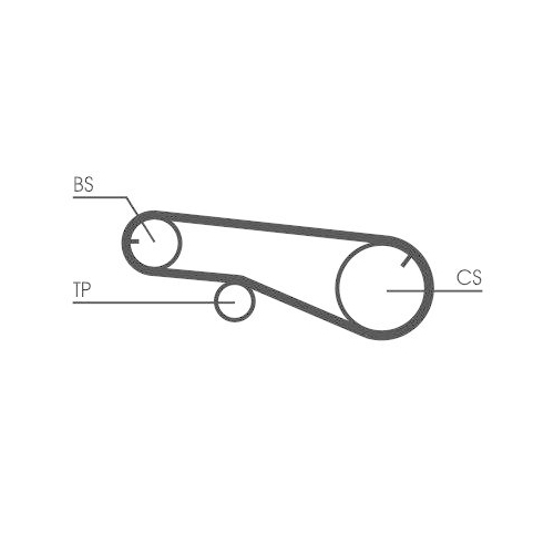 Zahnriemen Continental Ctam CT1109 f&uuml;r Mitsubishi Hyundai Kia