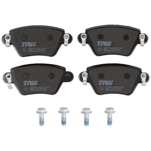 Brake Pad Set Disc Brake Trw GDB1525 Cotec for Ford Jaguar Renault Rear Axle