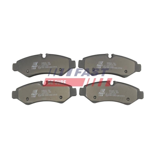 Bremsbelagsatz Scheibenbremse Fast FT29579 für Mercedes Benz Mercedes Benz